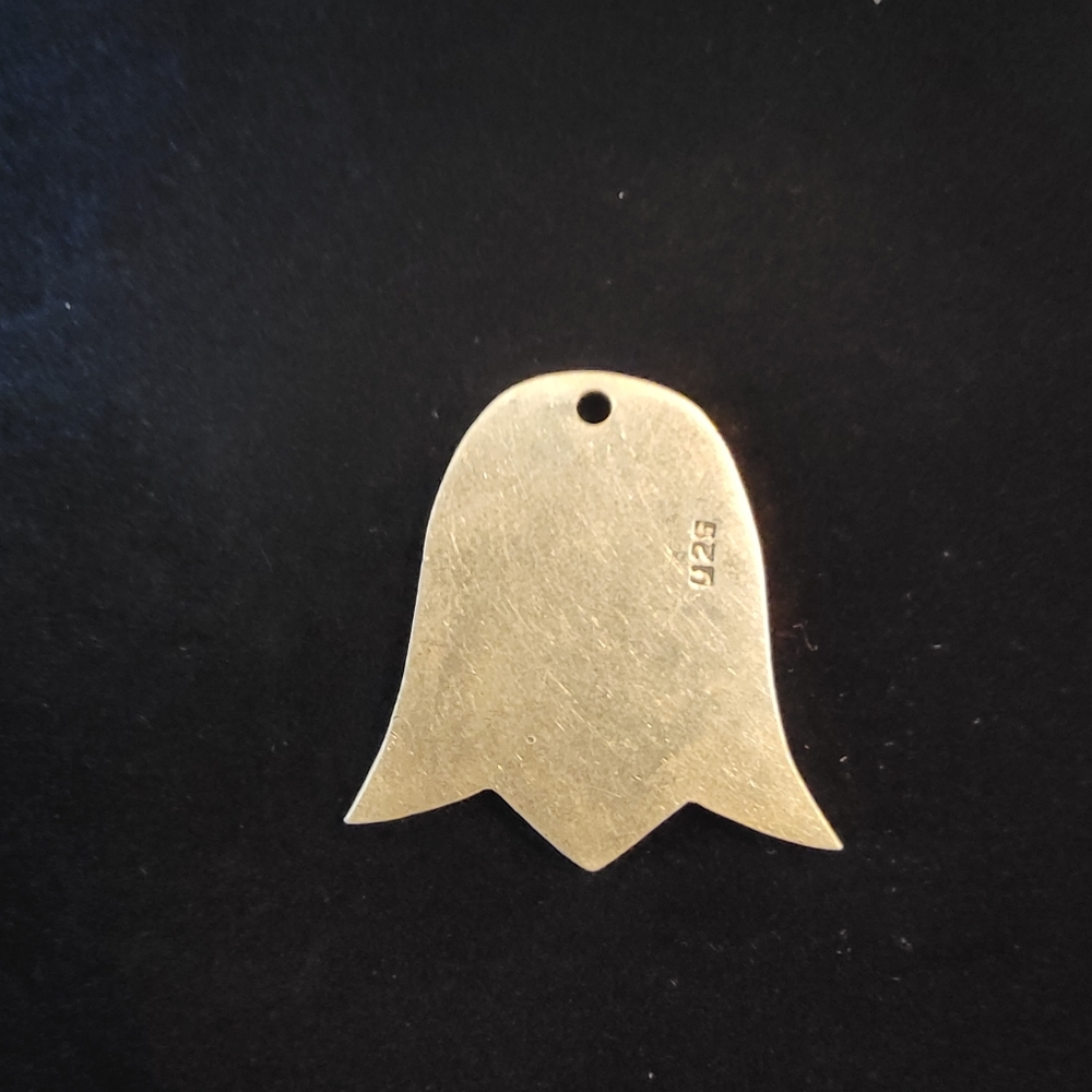 Ghost Sterling Silver Pendant